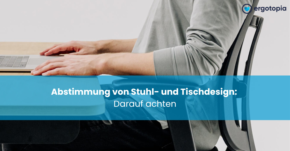Nahaufnahme zeigt entspannte Armhaltung auf Armlehne beim Sitzen am Schreibtisch mit Laptop.
