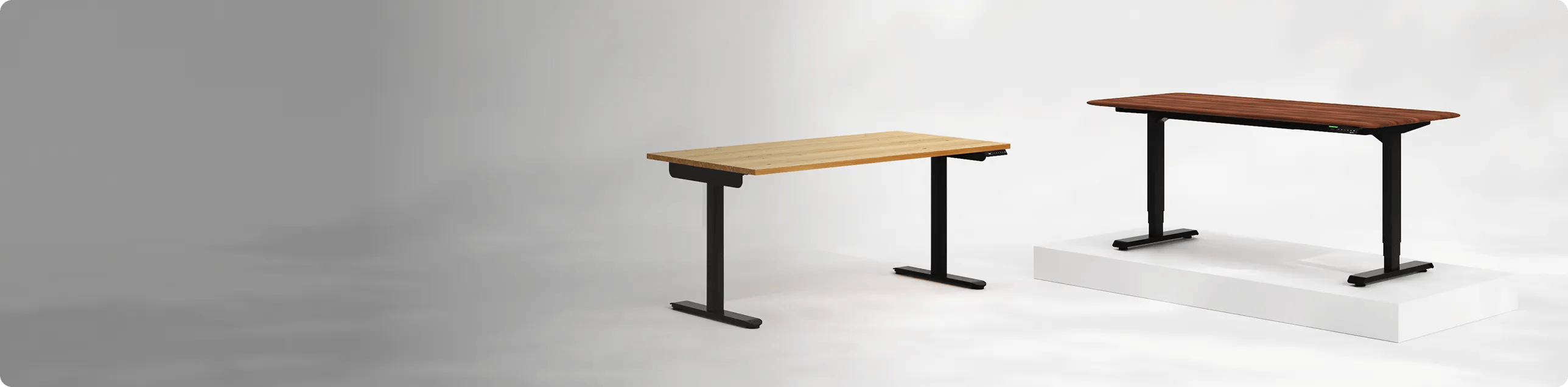 Übersicht und Vergleich verschiedener Modelle der Desktopia höhenverstellbaren Schreibtische