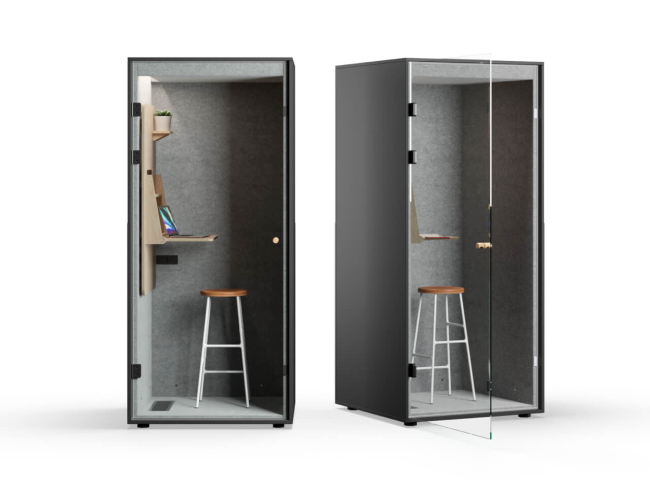 Schallisolierte Telefonbox HUUS One - 2