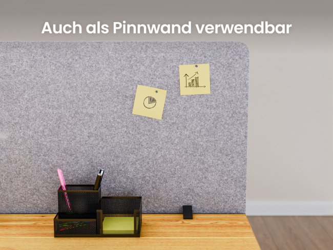 Ergotopia Focus Pure Schreibtisch Trennwand - 4