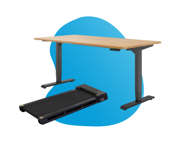 Dein smarter Bewegungsbooster – Schreibtisch & Laufband Set