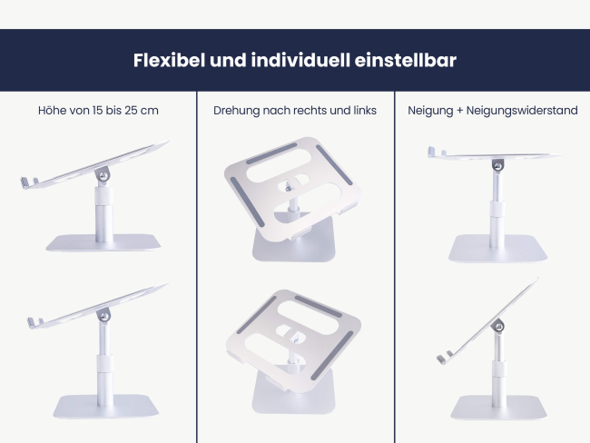 Ergotopia Laptop Ständer Flex - 3