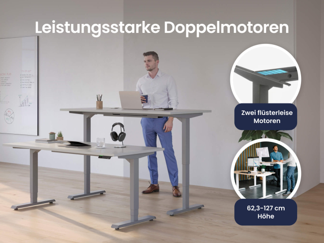 Dein Designer-Duo – Schreibtisch & Balance Board Set - 4