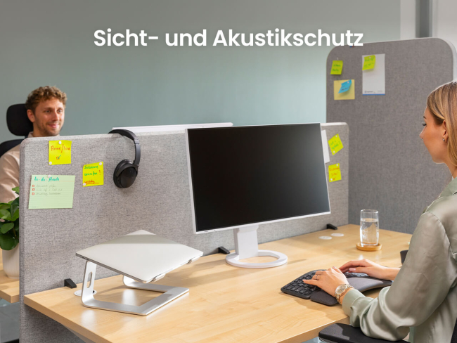 Ergotopia Focus Schreibtisch Trennwand - 5
