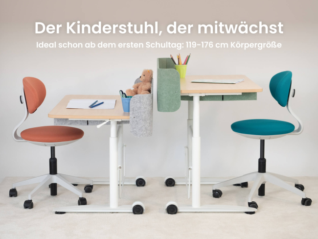 Ergonomischer Kinderschreibtischstuhl von Ergotopia - 2