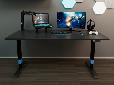 Desktopia GG Gestell schwarz blau