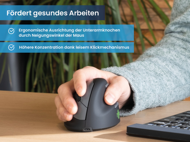 Ergonomische Maus R-Go HE Break - 4