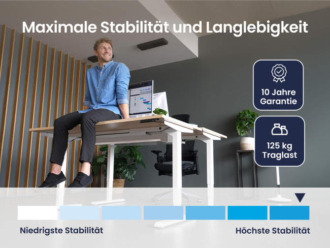 Dein Designer-Duo – Schreibtisch & Balance Board Set - 6