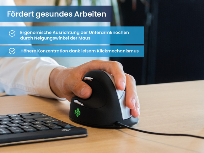 Ergonomische Maus R-Go HE Break - 4