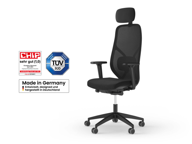 Ergotopia MasterBack Style L: Ergonomischer Sitzkomfort der Spitzenklasse