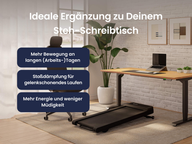 Dein smarter Bewegungsbooster – Schreibtisch & Laufband Set - 7