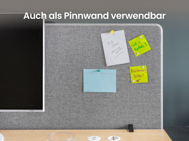 Ergotopia Focus Schreibtisch Trennwand - 4
