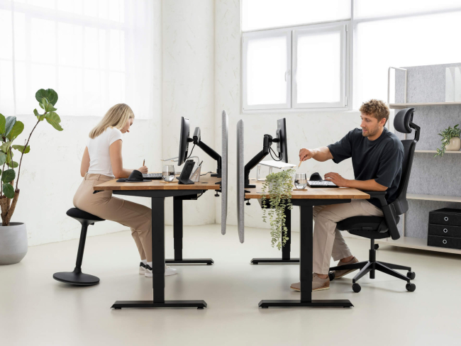 Ergotopia NextBack Pro 2027 - Ergonomischer Bürostuhl mit höhenverstellbarer Kopfstütze - 10