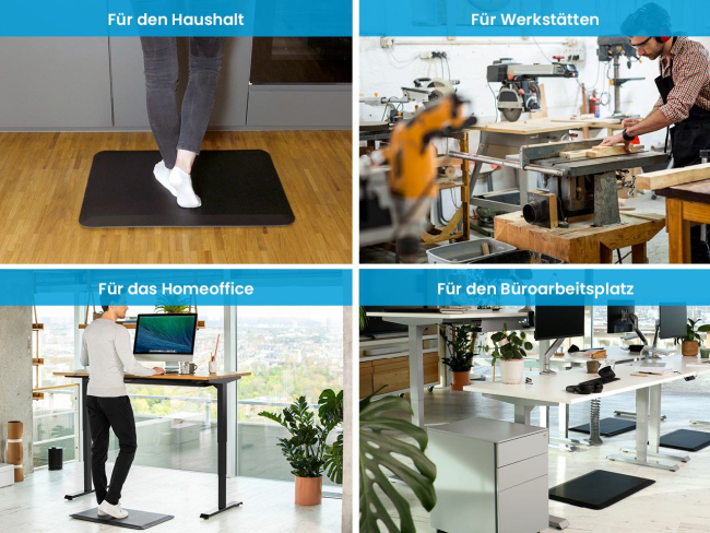 Ergonomische Anti-Ermüdungsmatte für Steharbeitsplätze - 6