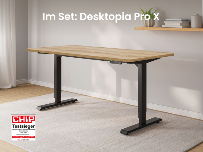 Dein Premium Produktivitäts-Set – Schreibtisch & LED Lampe - 2