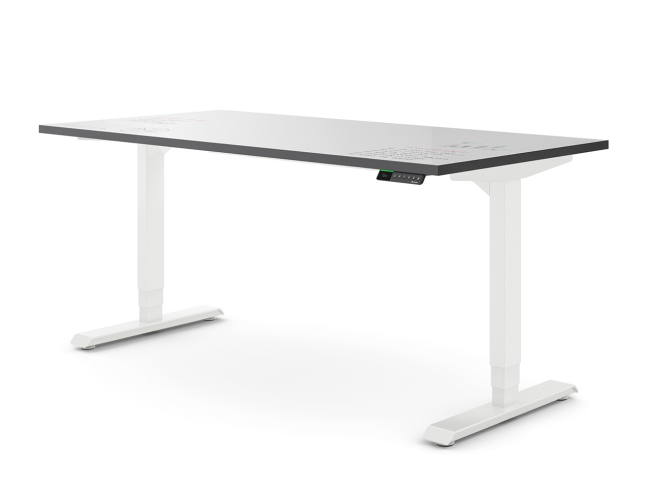 Desktopia Draw - Höhenverstellbarer Whiteboard Tisch - 4
