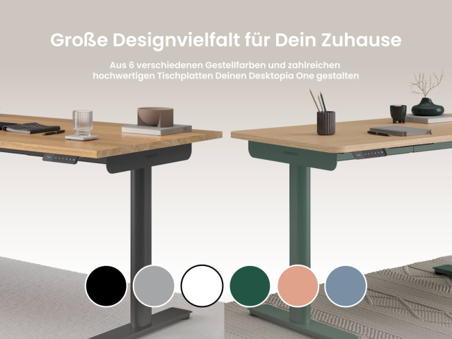 Dein Einsteiger Produktivitäts-Set – Schreibtisch & LED Lampe - 4
