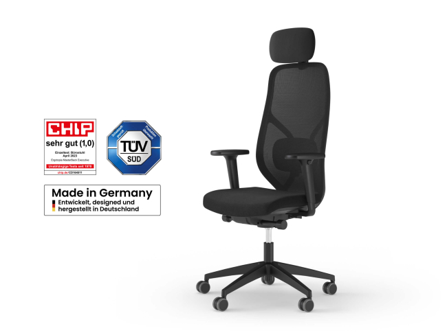 Ergotopia MasterBack Style: Ergonomischer Sitzkomfort der Spitzenklasse