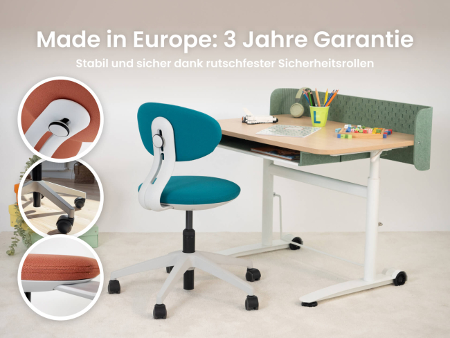 Ergonomischer Kinderschreibtischstuhl von Ergotopia - 4