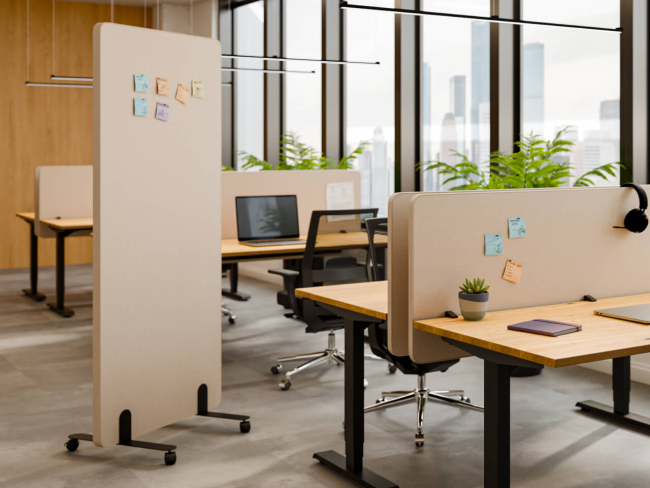Ergotopia Focus Plus Floor Stellwand - 5
