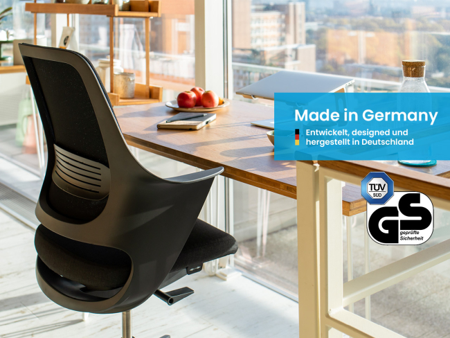 Ergotopia WellBack - Ergonomischer Schreibtischstuhl in modernem Design - 2