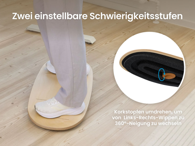 Dein Designer-Duo – Schreibtisch & Balance Board Set - 8