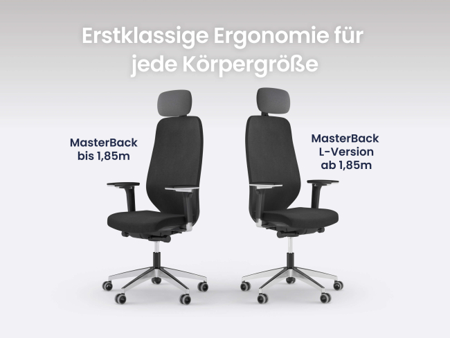 Ergotopia MasterBack Executive: Ergonomischer Sitzkomfort der Spitzenklasse - 9