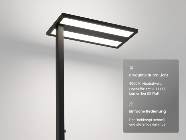 Ergotopia Lux One Schwarz - 2