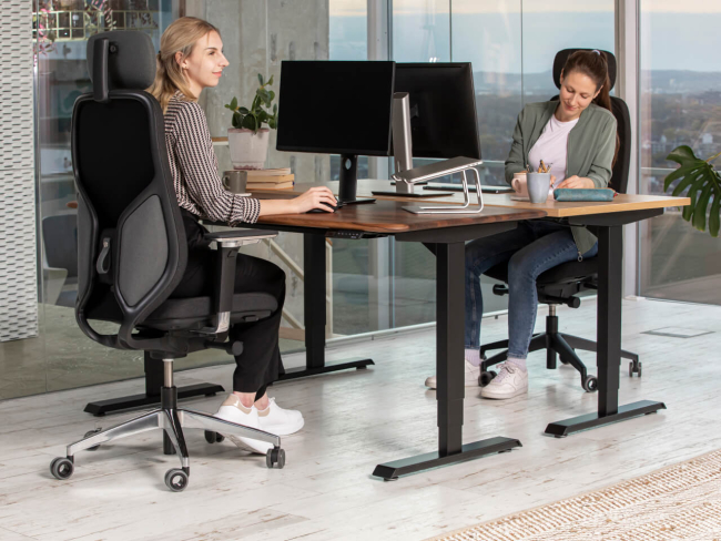 Desktopia Pro X - Elektrisch höhenverstellbarer Schreibtisch mit Memory-Display - 9