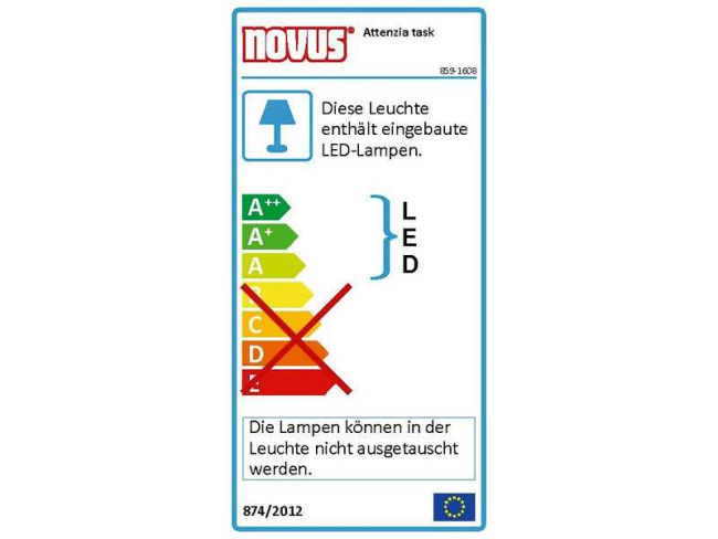 Novus Attenzia Schreibtischleuchte - 5