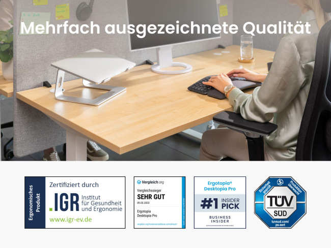 Dein Designer-Duo – Schreibtisch & Balance Board Set - 5