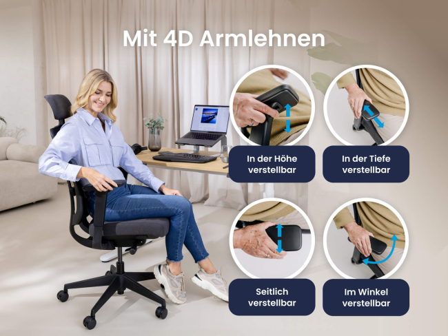 Dein Dynamik-Duo – Stuhl & Stehhocker Set - 7