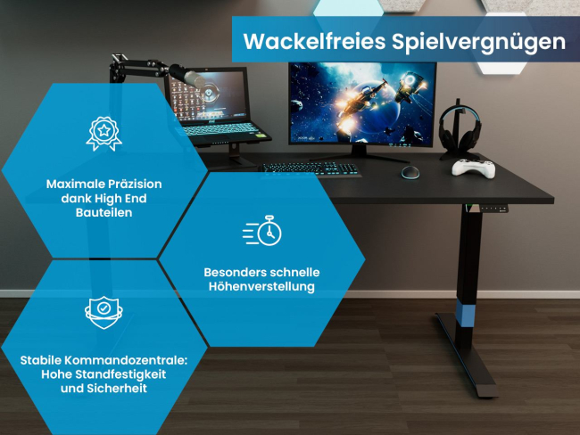 Gaming Duo – Schreibtisch & Stuhl Set - 2