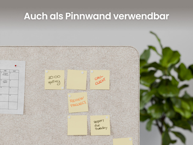 Ergotopia Focus Plus Schreibtisch Trennwand - 6
