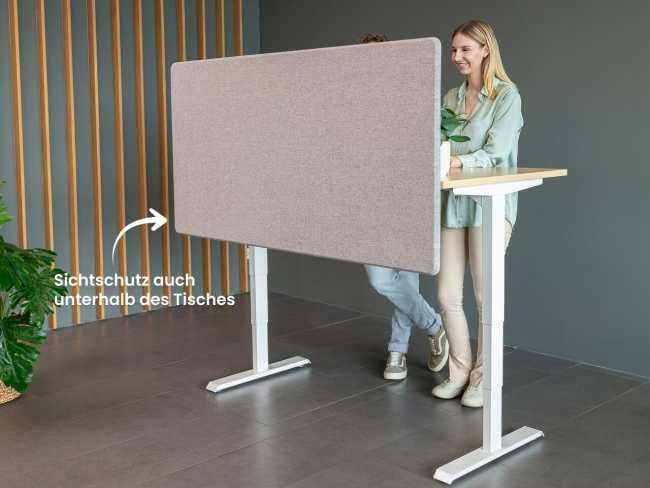 Ergotopia Focus Schreibtisch Trennwand - 8