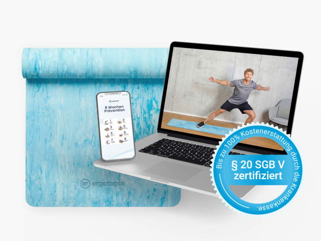 ZPP-Präventionskurs inkl. GRATIS Ergotopia Yogamatte - 1