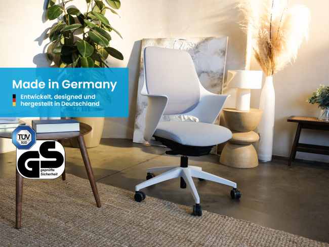 Ergotopia WellBack - Ergonomischer Schreibtischstuhl in modernem Design - 2